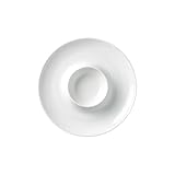 Tazones de Pasta Platos de Aperitivo platear redondo de cerámica blanca de 11 pulgadas for cocina de hotel, ideal for platos fríos y vajilla china especial. Platos de Comedor para Fiestas