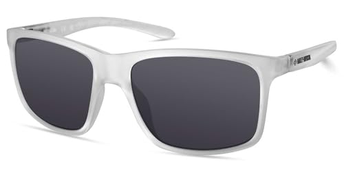 Harley-Davidson Men's Crystal Square Framed Sunglasses, Injected Plastic Frame