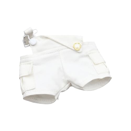 ファッショナブルなぬいぐるみオーバーオールドレスアップ服アニメフィギュアペンダントディスプレイ衣装の服アニメ人形の服アクセサリー