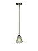 Lite Source C71202 Pendant with Amber Glass Shades, Copper Finish