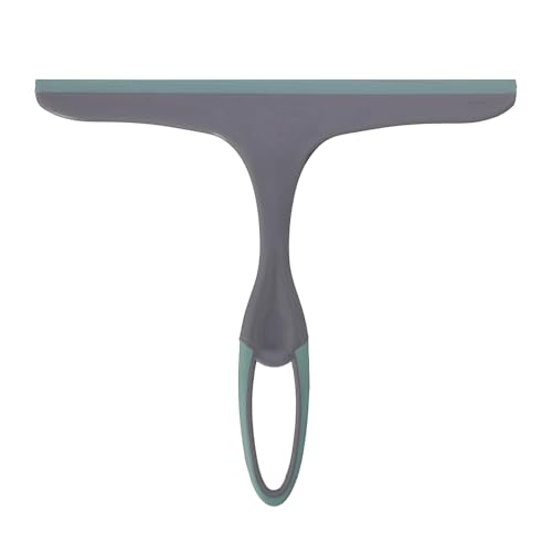 Inbagno Spazzola tergivetro da Doccia Grigio in plastica, Multiuso Lava vetri o specchi, Installazione da Appendere