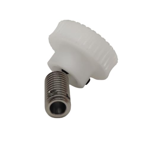 BELTXTROPHE 1pc 1 to 20 Ratio Worm Gear Set 0.8 Module 20 Teeth POM Worm Gear with 6mm Bore Worm Rod Shaft for Reduction Drive Gearbox Industry(6MM BORE)