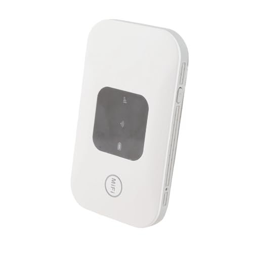 Image of Focket Mobile Hotspot, 4G LTE Portable WiFi Router Supports 10 Devices 2100mAh Battery, SIM Card Slot with Micro SIM for Travel Tablet Laptop