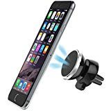 Car Mount,360°Rotation Universal Air Vent Reinforced Magnetic Car Mount Holder for Cell Phones,Car Magnetic Cell Phone Mount,Car Phone Holder for iPhone Samsung HTC nexus mini tablets (Silver)