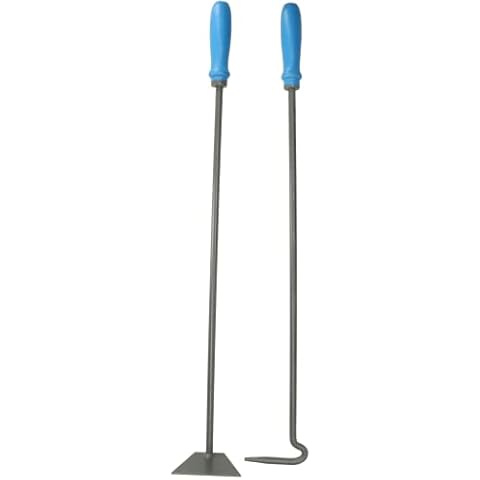 KOTARBAU® Fireplace Set Poker Scraper for Oven Boiler Strong and Solid Cover
