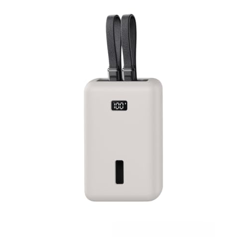 For Anker Zolo 20000mAh 30W�p�ی�P�[�X �V���R���� �����h�~�E�ϏՌ��� �����P�[�u�����[�f�U�C�� �g�їp�X�g���b�v�z�[�� ����ɂ����ϖ��Ր��ɗD�� ���K�ȃO���b�v�� ���t���Ɛ��|���ȒP (�O���[)