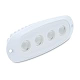T-H Marine LED Boat Spreader Light - High-Intensity Flood Lights Featuring Oval Recessed Mount for...