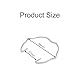 Haltefeder Ring Verschluss Clips, 30 Stück MR16 Inbaustrahler Sprengring Lampenhalter, Haltefeder Ringe Set, 5.9cm Sicherungsringe Für Einbaustrahler Für Halogenlampe/Lampenhalter