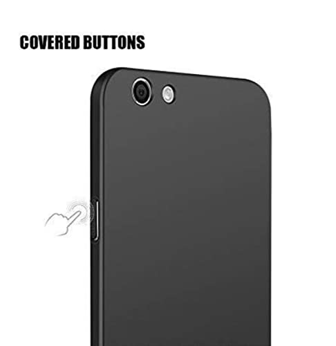 Image of Mobile Back Cover Case for Vivo Y55 (Silicone Case|CameraProtection|Black SC1510)