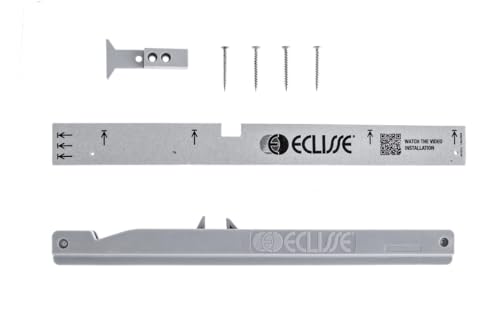 Eclisse Amortisseur universel BIAS UP pour portes coulissantes rétractables (gris)