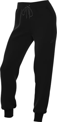 Nike Tech Fleece Mid-Rise 2 Pantalon de survêtement pour Femme Black/Black XS