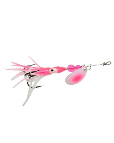 SALTY'S SPINNERS 3.5 Hoochie (Pink Lady)