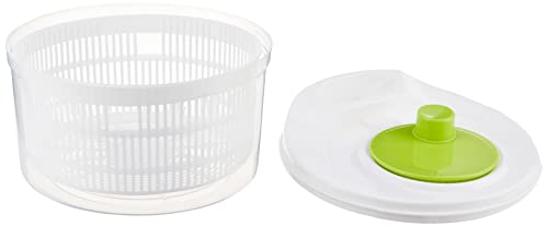 Greenco Spinner de salada manual Easy Spinner, 3,2 litros, branco