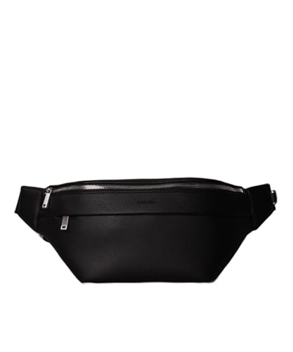 (カルバンクライン) CALVIN KLEIN クロスボディバッグ - エンボスウエストバッグ 4D3002G OS BLACKUB1
