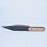 Old Timer Throwing Knife – Rendezvous-Style Rustic Throwing Knife, 1.25 lb Solid Steel Thrower with Handmade Leather Sheath