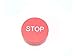 ASEA BROWN BOVERI KTC5-1047 Text Cap, Stop, 22 MM, RED, Push Button Insert
