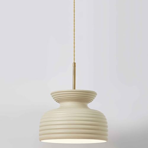 Suspension Rayures Horizontales Moderne pour Éclairage de Cuisine