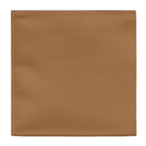 Image of Jacob Alexander Men's Pocket Square Solid Color Handkerchief