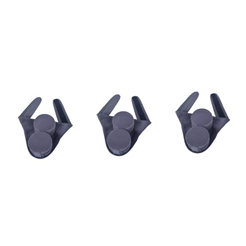 TOVINANNA 3pcs Acupuncture Bag Moxa Cover Moxibustion Cover Smokeless Moxibustion Bag Black