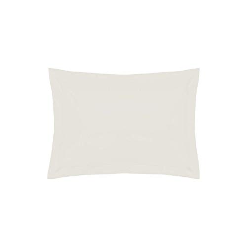 Image of Belledorm Egyptian Cotton Oxford Pillowcase, 200 Thread Count, Ivory, One Size