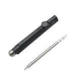 Lötpistole mit 65 W Ausgangsleistung und variabler Temperaturregelung für SH72-Spitzen, passend für DC12V-24V-Eingang, kompaktes Stift-Design für Präzisionsarbeiten (SH-D24 Spitze)