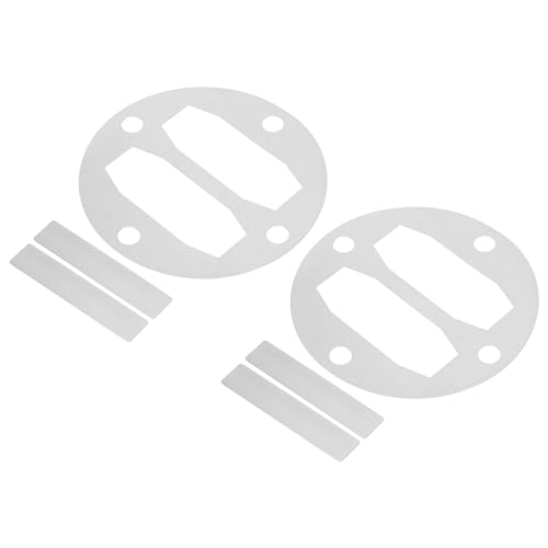 PATIKIL Juego de Junta de Culata Repuesto de Válvula de Lengüeta, 2 Juegos de Piezas para Compresor de Aire Central Pneumatic