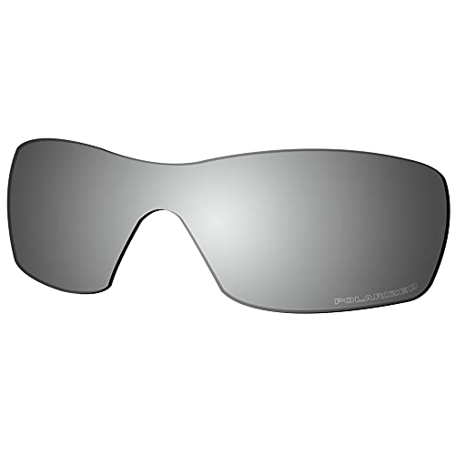 Lentilles Oakley Dart rechange polarisées High Definition Chrome Metal verre solaire