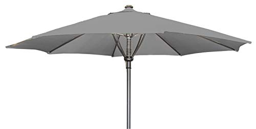 Paganohome Home Ombrellone in Metallo Modello Easy AP Diametro 3 Metri Colore Grigio 192337