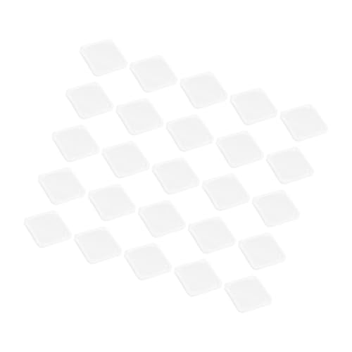 KONTONTY 50pcs Compact Card Case Organizer Lightweight Memory Card Storage Box for Travel and Outdoor Use