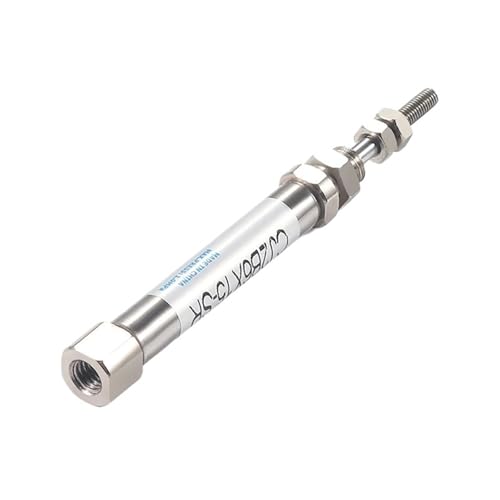 Vérin pneumatique miniature CJ2B6x25-SR simple effet en acier inoxydable à raccord axial - 4