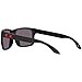 Oakley mens OO9102 Holbrook Square Sunglasses, Matte Black/Prizm Grey, 57 mm