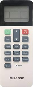 AC REMOTE FOR HISENSE HYE-W01