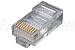 L-com TDR Series 10p 10c Crimp Plugs with Radius Entry (100 / Pack)