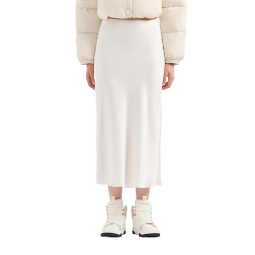 Armani Exchange Women's Poly Satin Midi Skirt