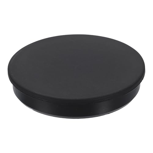 Image of uxcell Silicone Hole Plug, Waterproof Round Rubber Stoppers Bottle Seal Plugs Tube Pipe End Caps for 90mm /3.54 inch Hole for Bathtub Bottle, Black
