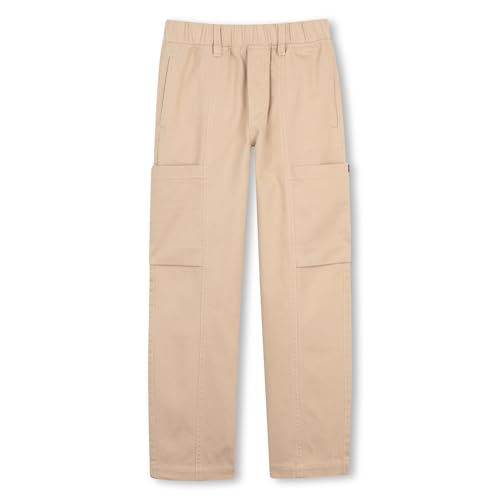 Pantalones de niño color gris talla 4 años en tejido suave de algodón elástico