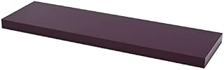 DURAline Floating Wall Shelf-Aubergine Gloss, Purple