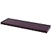 Fetim 1171709 Duraline XL4 Regalboden, Holzdekor, Aubergine, 80 x 23.5 x 3.8 cm
