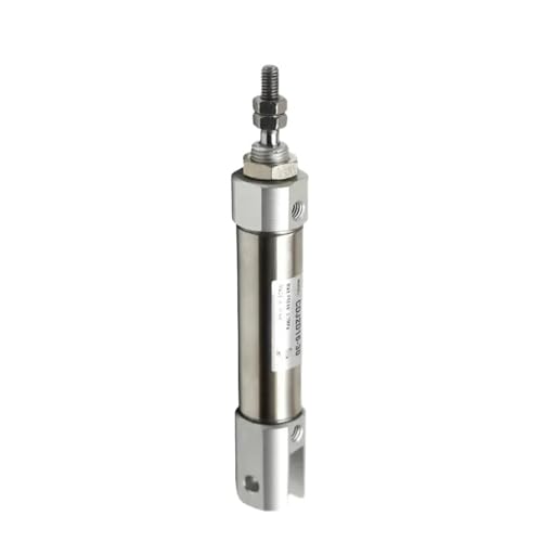 Vérin pneumatique CJ2D10 double effet mini avec axes et double chape