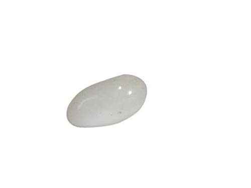 Agate blanche précieuse de 62,3 Ct, une gemme d'exception pour collectionneur