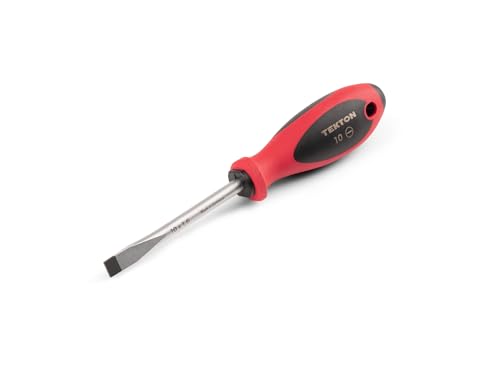 Image of TEKTON 10 mm Slotted Screwdriver (4 in. Shank) | DWS01320