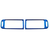 BRIGHTZ スペーシアカスタム MK54S MK94S ステンレスエアコンサイドリング 青 2PC 【 AC－COV－039 】 MK54 MK94 MK 54 94