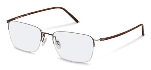 Gafas de Vista Rodenstock R7051 marrones para hombre con montura elegante de calibre 55