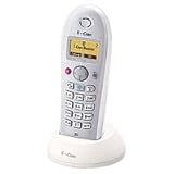  T-Com Sinus 702S Pack polarweiß schnurlos Telefon (Mobilteil + Ladeschale)