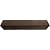 Ekena Millwork BMRS3C0060X060X144ZD 3-Sided (U Rough Sawn Endurathane Faux Wood Ceiling Beam, 6"W x 6"H x 12'L, Premium Aged