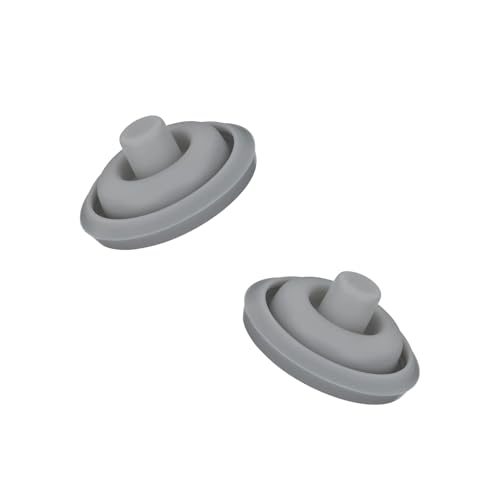 Junta indicadora de Cocción Adaptable Compatible con WMF Perfect y Plus, Para Ollas a Presión de 2,5l - 8,5l, Ø 3 cm de Silicona - 2 Piezas