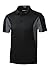 SPORT-TEK Unisex Side Blocked Micropique Sport-Wick Polo Black/Iron Grey