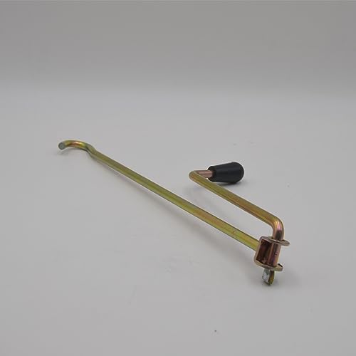 Image of Elarco Car Truck Van Scissor Lift Jack Crank Handle, Car Steel Tire Wheel Lug Wrench Scissor Jack Crank