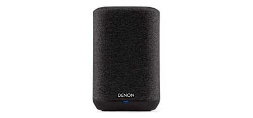 DENON HOME150, Diffusore compatto multiroom, con Bluetooth, HEOS e Alexa integrata, Nero