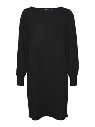 VERO MODA VMALLISON LS Boatneck Short Dress JRS GA